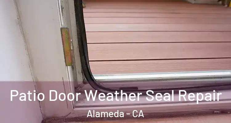  Patio Door Weather Seal Repair Alameda - CA